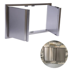 New Design Outdoor Kitchen Built in Stainless Steel Kitchen Storage Kitchen Cabinets