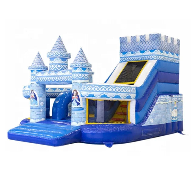 Inflatable Princess FuncityMoonwalksprincess Inflatable Bouncer Castle for Children