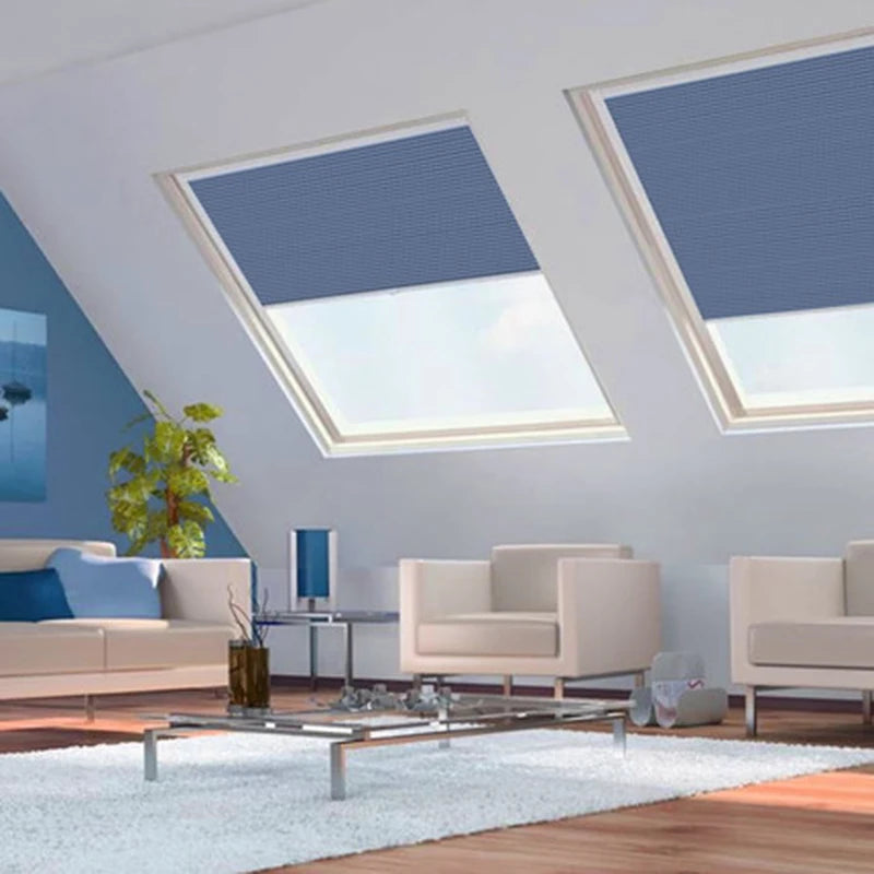 Motorized Skylight Honeycomb Blinds ComponentsCellular Shade Fabric