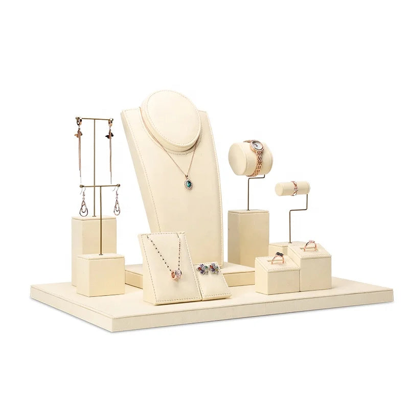 DOC Custom Jewelry Display Set High-grade Jewelry Display Exhibitor Display Set Can Be Customized