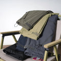 Soft-Shell Casual Pants for Spring Autumn Waterproof Windproof Elastic Breathable Design for Outdoor Mountaineering Thick Flat
