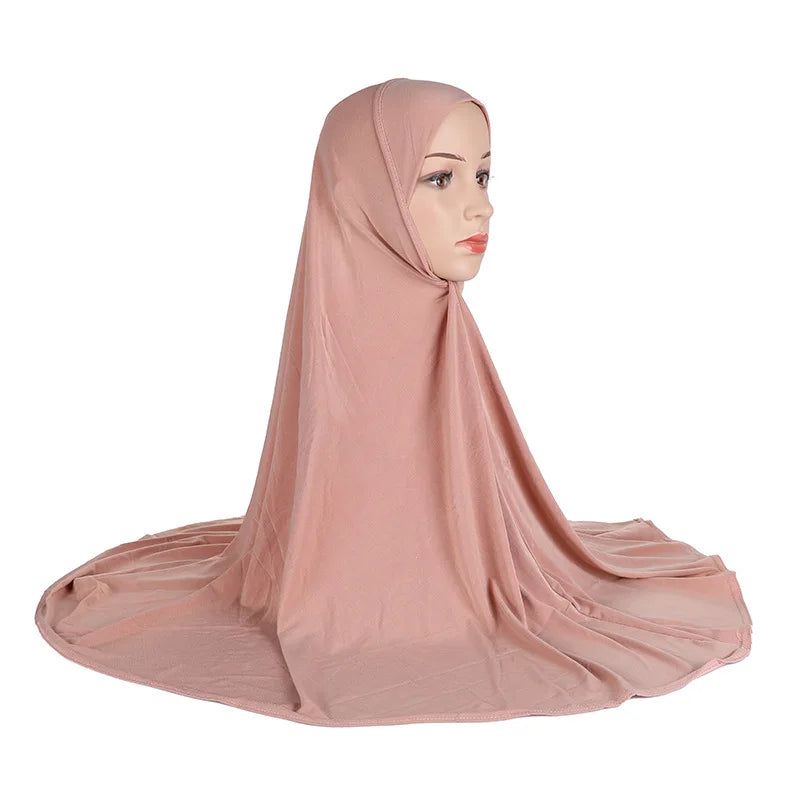 2026 Modest Fashion Instant Hijab Scarves Dailylife Hijab With Neck Cover Ninja Inner Cap Muslim Women Chiffon Hijab
