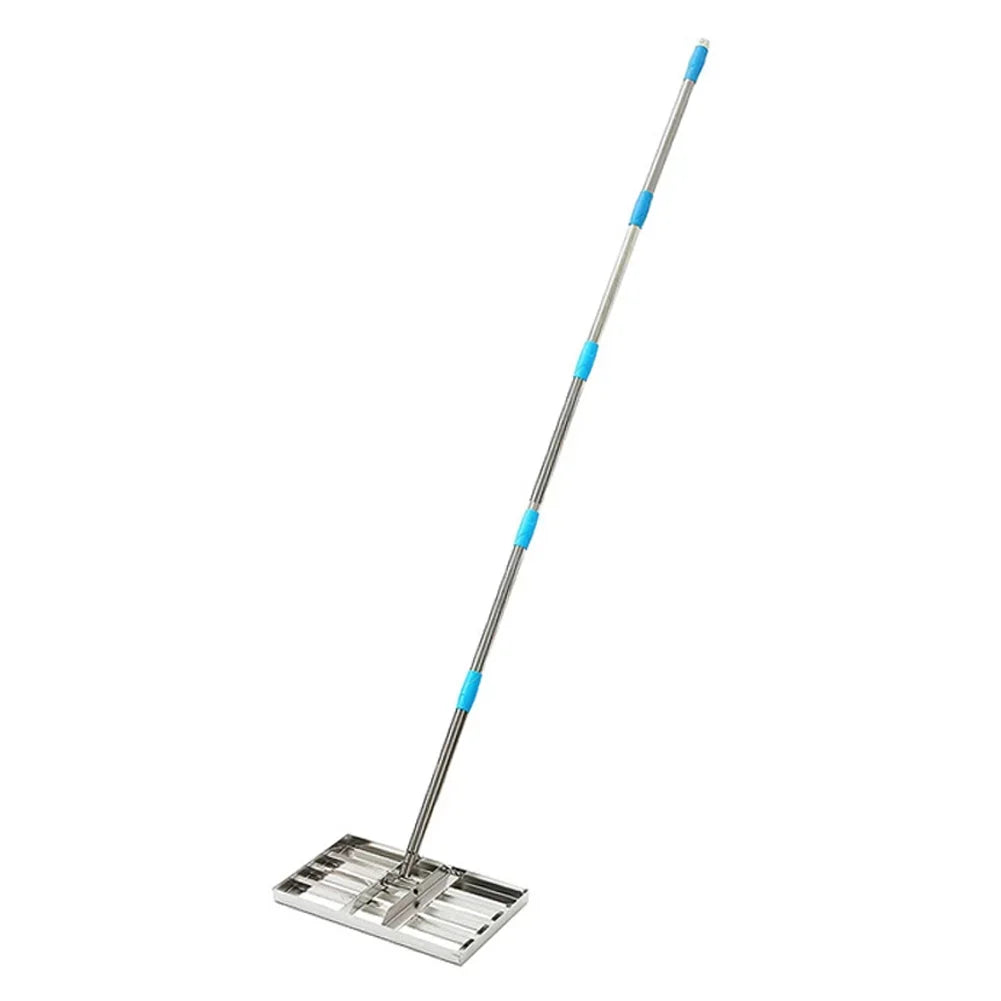 Heavy Duty A3 Iron Lawn Leveling Tool Adjustable Length Sand Soil Leveler for Garden & Courtyard