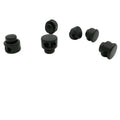 Factory Sale Black Good Quality Cord Lock Rope Stopper Buckle Cord Ends for Garments Bags Hats