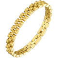 Latest High Quality 18K Gold Plated Stainless Steel Jewelry Watchband Link Chain for Women Bracelets B202165