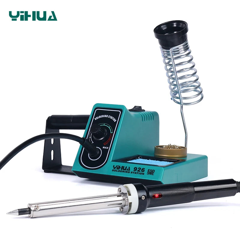 YIHUA 926 Upgrade Version 60W Adjustable Temperature Electric Soldering Iron Station
