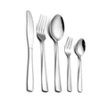 Luxury Minimalist Modern Stainless Steel Dinner Spoons Forks Cutlery Set Titanium Dishwasher Safe and Reusable for Giveaways