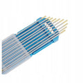 High Welding Efficiency 2.4mm x 150mm Gold Tungsten 1.5% La Lanthanated DC Tig Welding Electrode