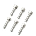 MUQZI Bike Handlebar Stem Screw M5x18mm Stainless Steel Bolts MTB Road Fixed Gear Bicycle Stem Fixed Bolt MegaBDM