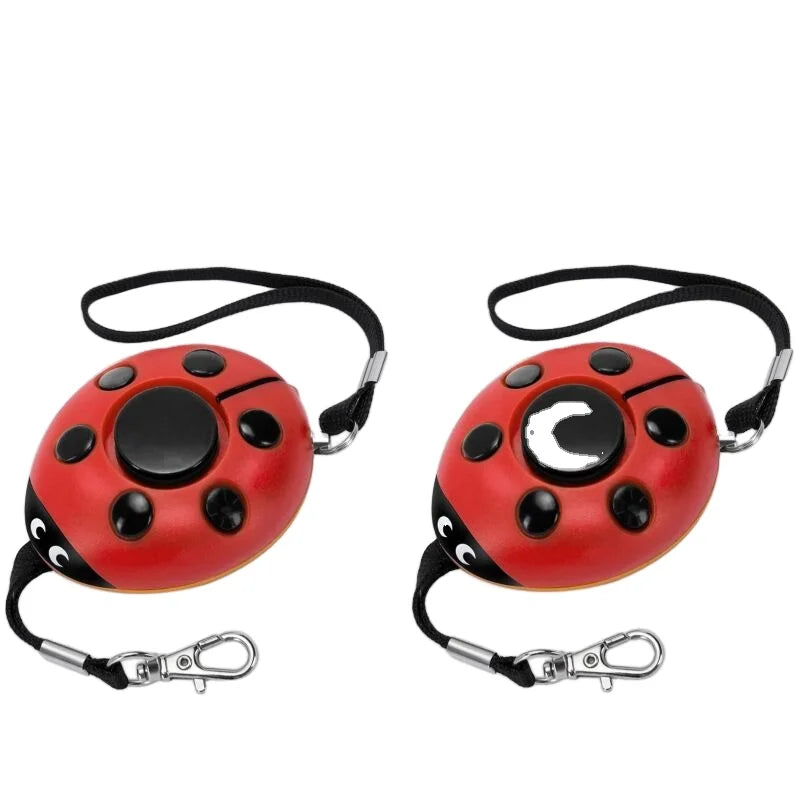 Peaceful Beetle Ladybug Alarm with Key Chain