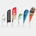 Manufacturer Low Price Custom Printed Feather Flag for Outdoor Event Promotion