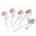 Fashion Hot Sale butterfly Hairpin Multicolor Cute Fashion Female Hairpin Tassel Hair Chopsticks Hair Accessories