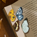 5PCS Colorful bug bookmarking butterfly magnetic bookmark