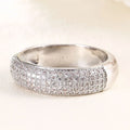 Designer Jewelry Famous Brands Ladies New Women Design Antique White Gold Finger Ring