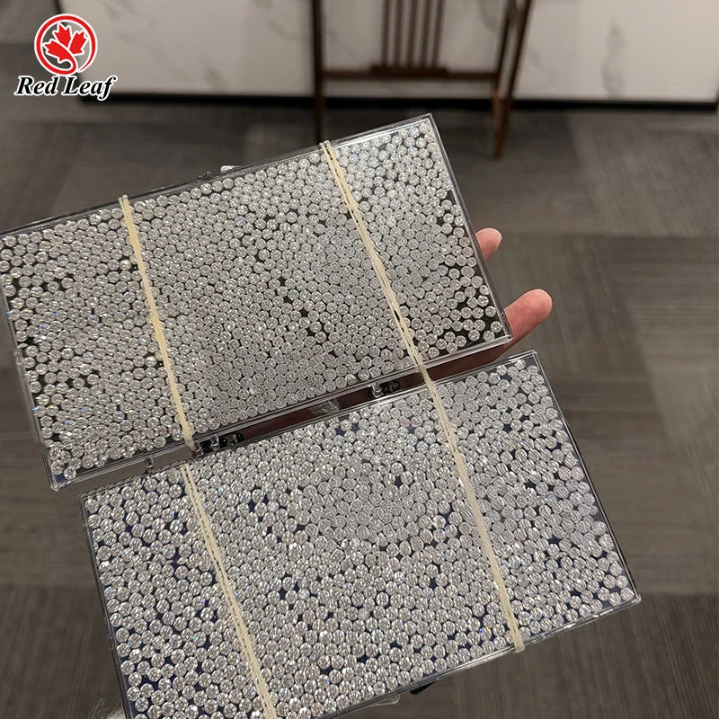 Redleaf Lab Grown Diamonds Loose DEF VS Melee HPHT 1mm 2mm 3mm Round Cut Small Size 0.8mm to 3mm Melee Loose Lab Grown Diamond