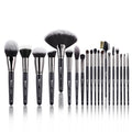 Private Logo 20pcs Foundation Makeup Brushes Set Kit Soft Pony Goat Synthetic Hair for Eyeshadow & Eyelash Makeup Brush Set