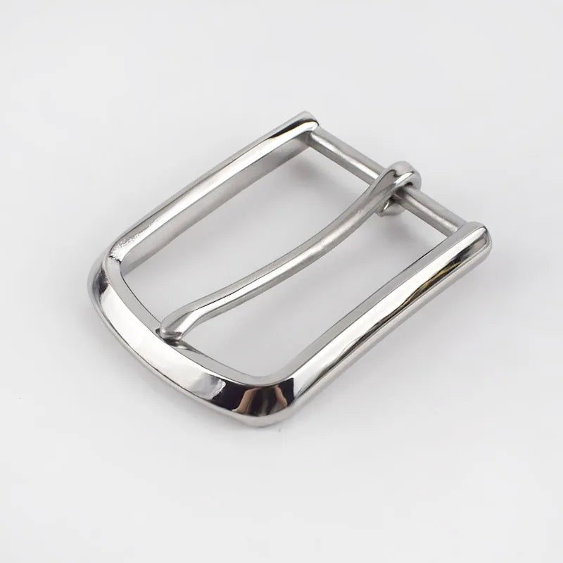 Meetee BD334 35mm Width Stainless Steel Belt Buckle DIY Leather Craft Jeans Alloy Buckle Clothing Accessories MegaBDM