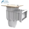 ABS Wall-through Type Oil Remover Swimming Pool Skimmer Swimming Pool Equipment