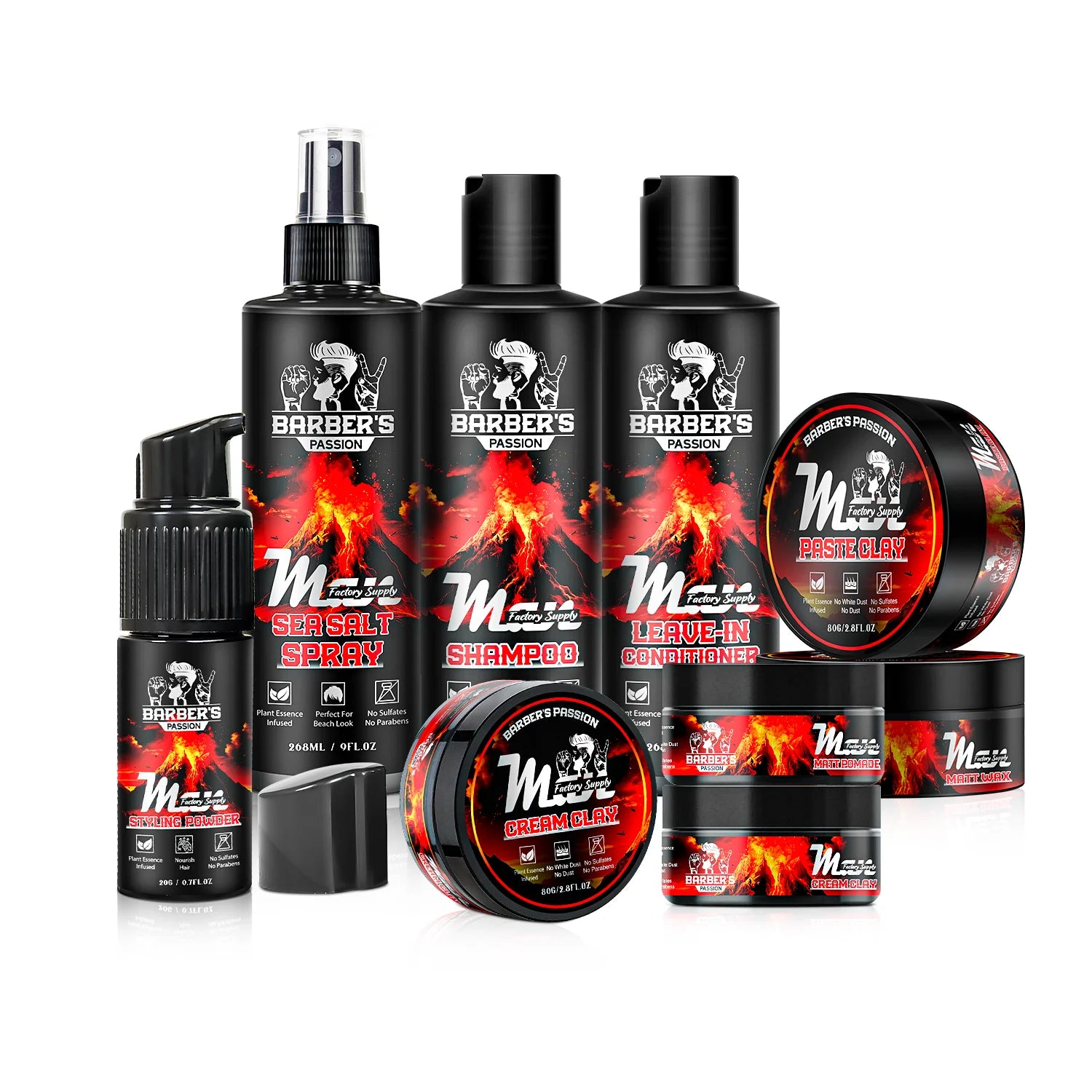 OEM/ODM Available Eco Packaging Natural Hair Shampoo for Men Hair Dandruff Defense
