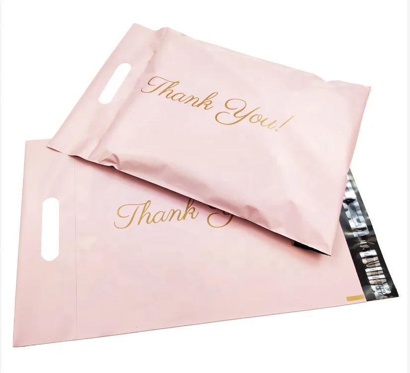 Creatrust Poly Self Adhesive Zipper Moisture Proof 2 Ply Mailing Bag for Hair Accessories & Belts