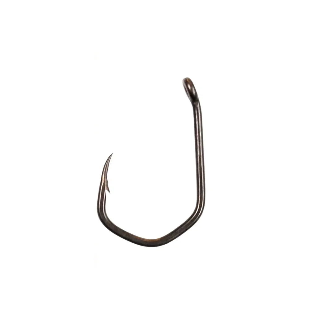 500 Pieces Per Bag  PTFE Coated High Carbon Steel Fish Hook Micro Barbed With Eye Carp Fishing Hook Accessories X919