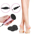 Professional Electric Foot File Trimmer Durable Callus Remover with Replaceable Heads Easy to Use Portable for Foot Care