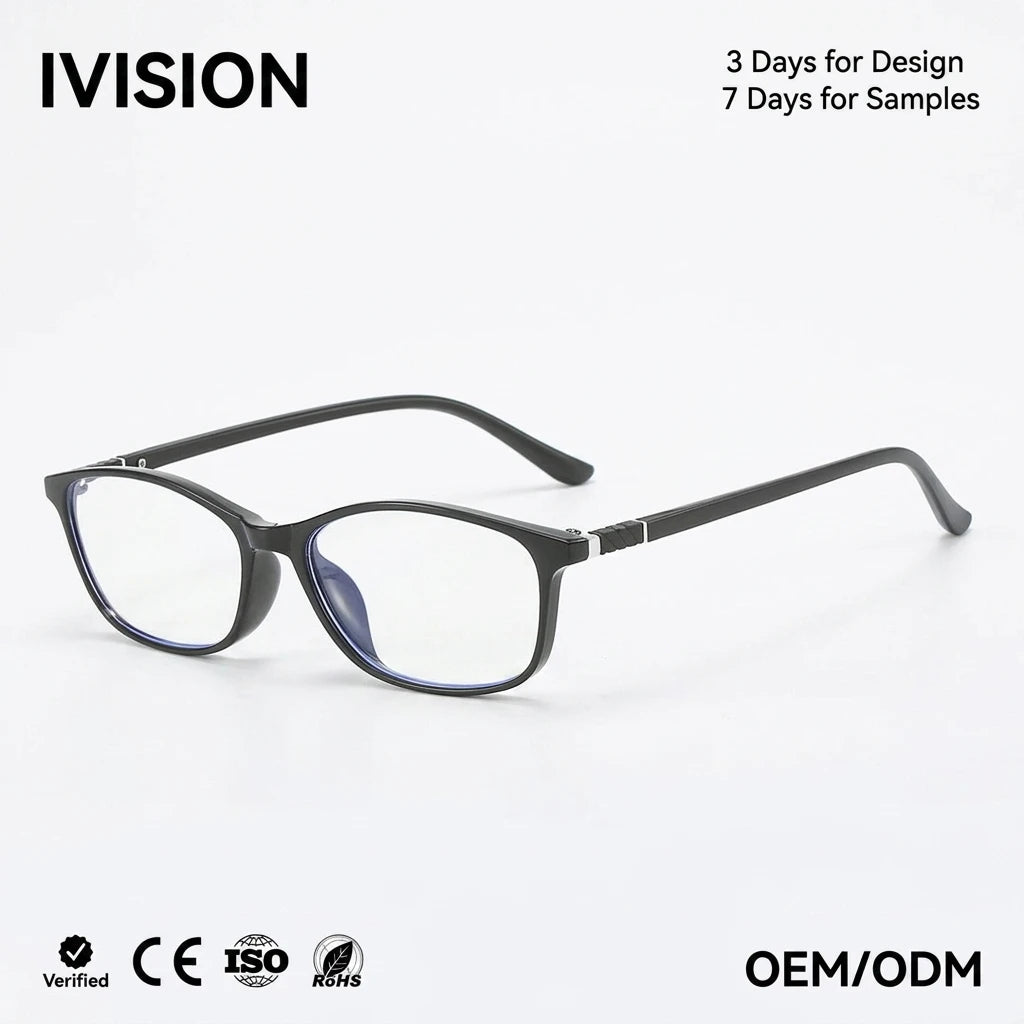 Fashionable Smart Zoom Dual-Purpose Photochromic Anti-Blue Light Multifocal Reading Glasses Classic Style