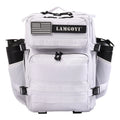 Custom Personalizadas LOGO Waterproof All White Tatica Mochila Back P25l 900D Oxford Tactical Gym Fitness Sport Backpack Gym Bag