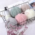 50Gram Five Color Optional Bath Loofahs Sponge Bath Puff Body Scrubber Ball Mesh Puff Shower Sponge