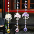 Colorful Tree of Life Stone Window Decoration Home Decorations Garden Crafts Wall Decor Sun Catcher