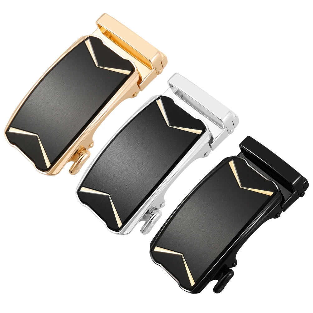 LY36-24362 Men's Belt Accessories Spot Automatic Buckle 3.5CM