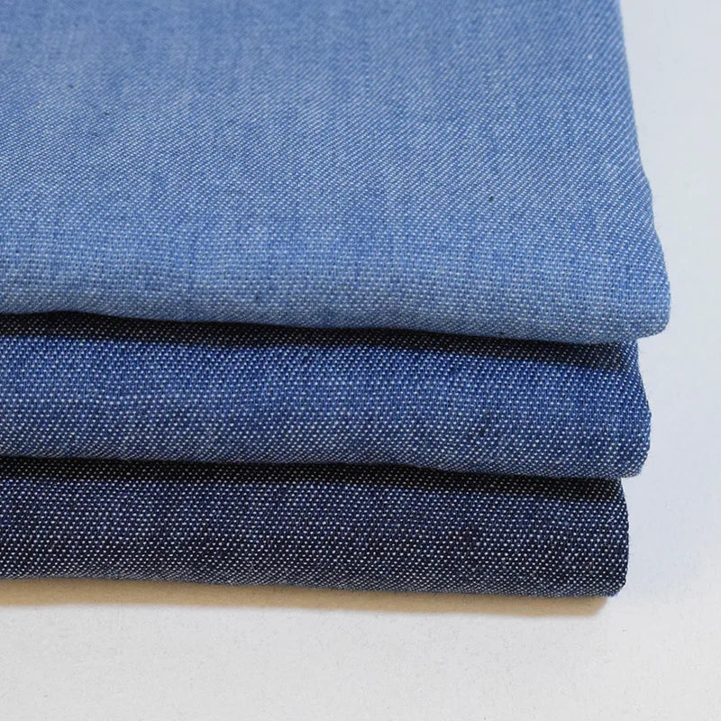 Factory price 32S 35%polyester 65%cotton 3.2 oz denim fabric twill for jeans