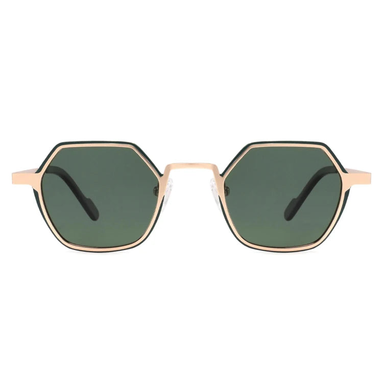 Wholesale New Arrivals Custom logo High End Polarized Lentes De Sol Men Women Sun Glasses Fashion Polygon Retro Sunglasses 2023
