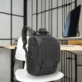 Men's Tactical 14'' Laptop Backpack Zipper Closure Mesh Material for Camping Hiking Travel Outdoor Activities Hunting Polyester