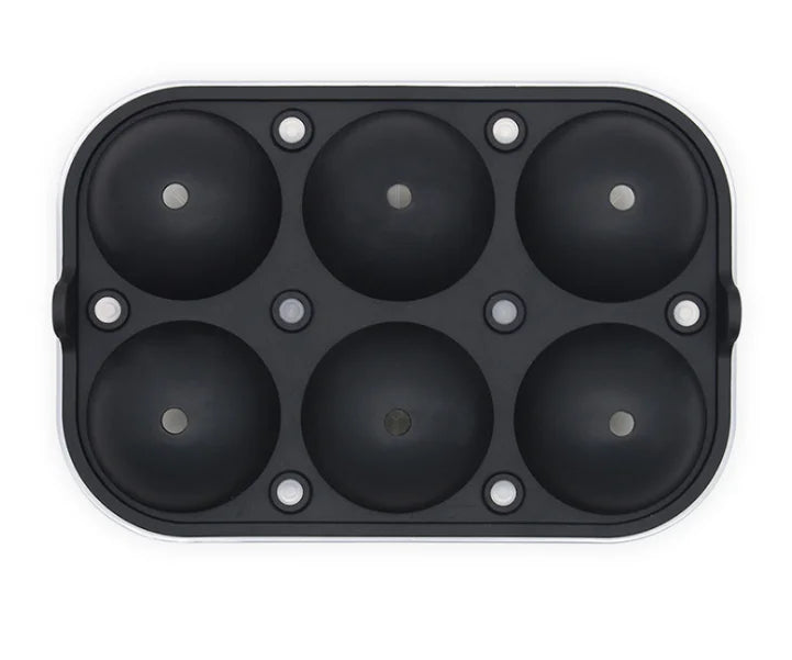 Silicone Food Grade Safe Round Ice Ball Maker Iced Cube Ice Mold for bar Kitchen Party Family