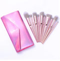 Makeup Brush Set Pink Blush Eyeshadow Concealer Cosmetics Foundation Beauty Tools
