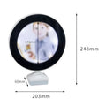 Custom LED Magic Mirror Photo Frames USB Charger Sublimation Blank Custom LED Magic Mirror Plastic Photo Frames for