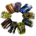 High Quality Wholesale Hole in One Replaceable Jig Skirts Silicone Fishing Skirts