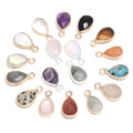 Heart Crystal Dangle Charms Pendants with Bail Hanger Large Hole Beads for DIY Necklace Earrings Bracelets Jewelry Making