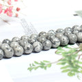 Natural Stone Map Jaspers Round Beads Strand 4 6 8 10MM For Jewelry Making