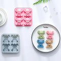 4 Koala Shape Silicone Molds Soft Candy Pudding Cake Drip Chocolate Baking Disposable Food Grade Packaged Bags Bread Recipes