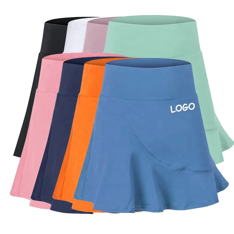 Wholesale Fashional Women Sports Apparel Workout Clothes Athletic Golf Skirt Tennis Skirt