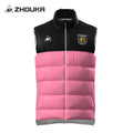 Customization Winter  Men's Warm and Comfortable Sleeveless Cotton Down Vest Soccer Football Jacket Down