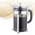 350/600/800/1000ml Custom Classical Portable Stainless Steel Coffee Maker Gift Glass Pot French Press Coffee Maker