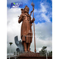 Custom Outdoor Home Garden Park Decor Large Casting Brass Religious Hindu God Giant Lord Shiva Bronze Statue Sculpture for Sale