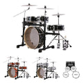 Factory Direct Sale Thin Drums Kit Acoustic 5-Pcs Superior Professional Music Percussion Instrument Wooden Iron Jazz Drum Set