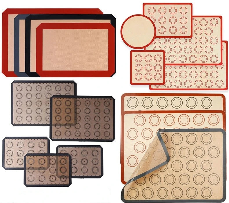 Professional Grade Eco-Friendly Silicone Baking Mat with Ruler Baking & Pastry Tool