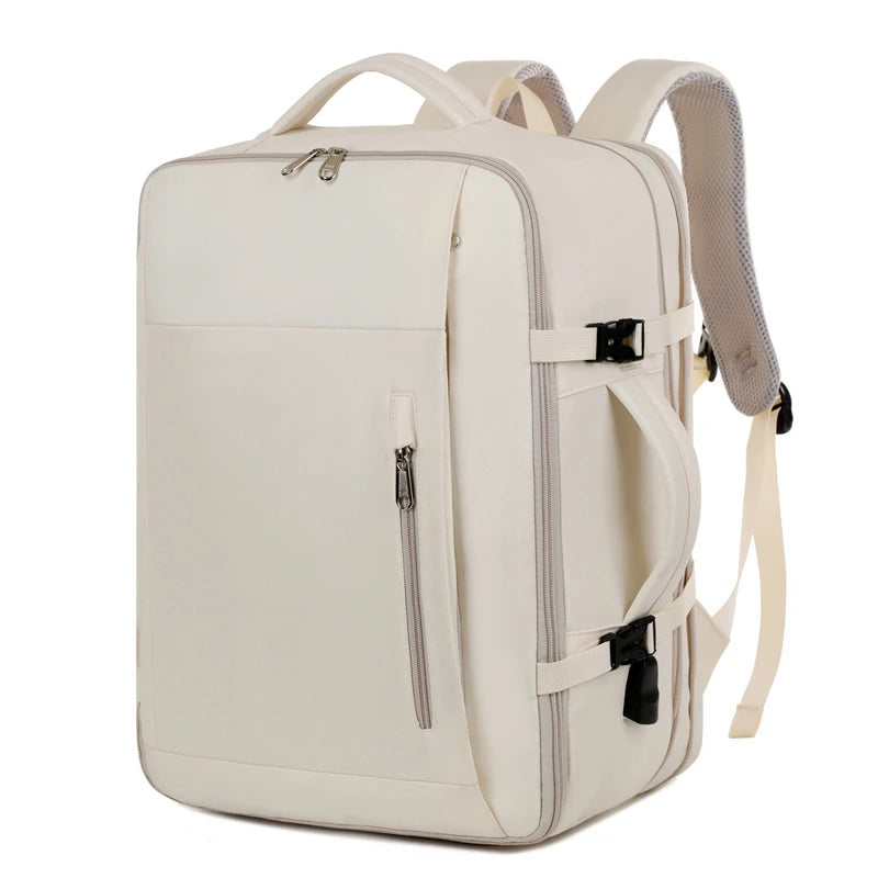 2024 MARKSMAN Anti-Theft Zipper External Frame Unisex Large Capacity Expandable Fashion Laptop Backpack Factory Price New
