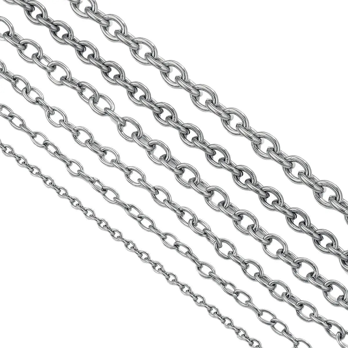 Stainless Steel O-Shaped Chain for Jewelry Making