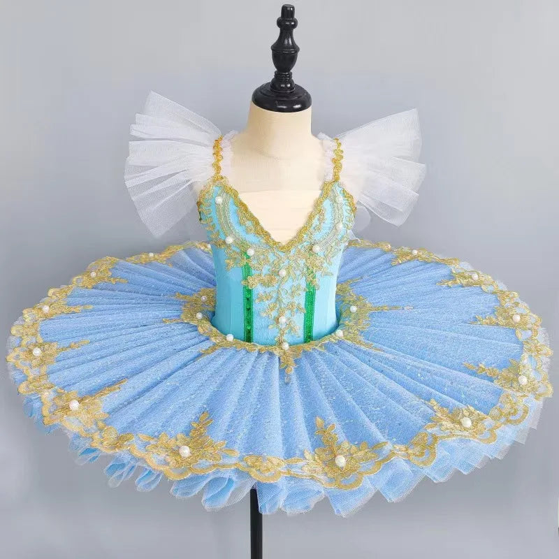 Children's New TUTU Performance Dress Girl's Professional Tutu Skirt Swan Lake